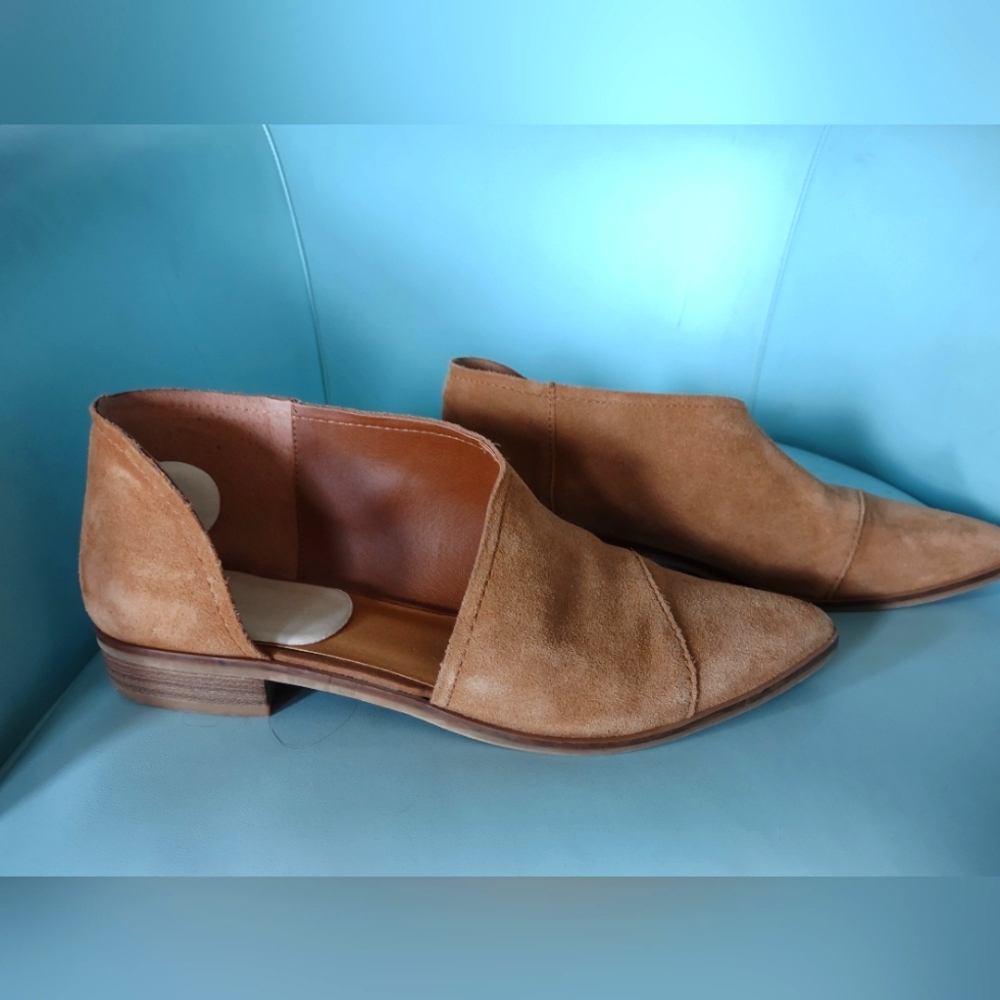 Suede Crown Vintage Western Cutout Booties Size 11
